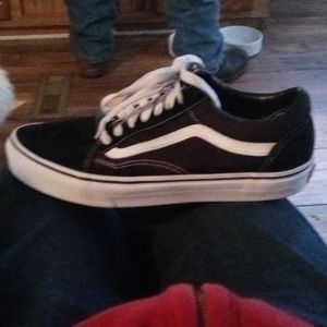 VANS OLD SKOOL BLACK WHITE MEN'S SNEAKERS VN000D3HY28